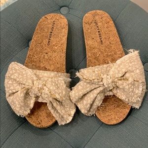 Lucky Brand Size 9 Slip On Sandals New With Tags